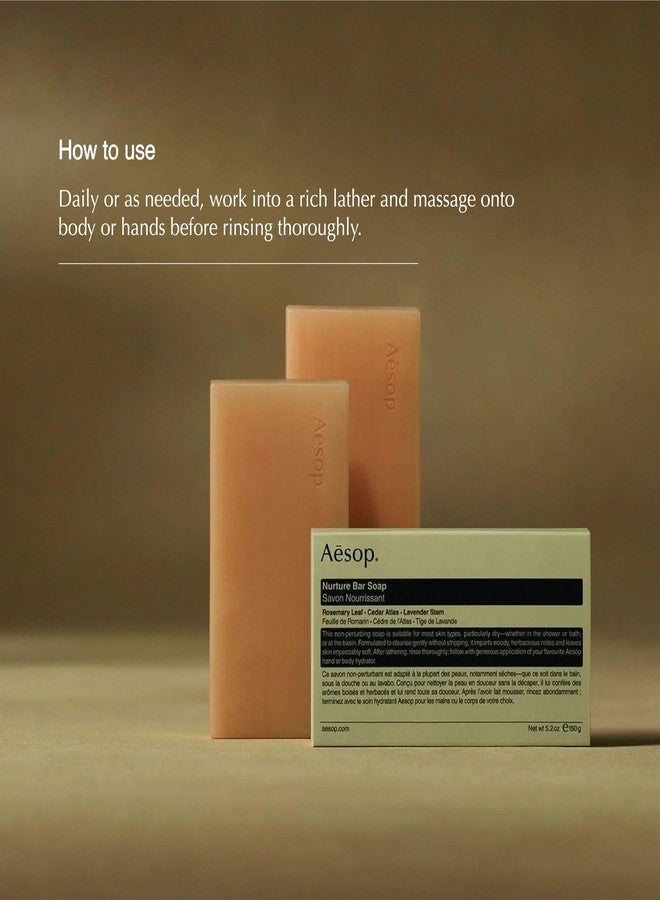Aesop Nurture Bar Soap | Moisturizing Body Cleansing Bar with Shea Butter for Dry Skin | 5.2 oz (Pack of 2) - Image 2